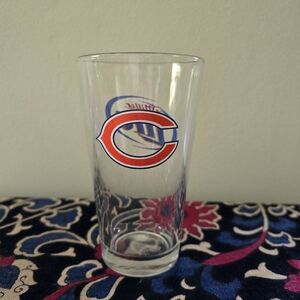 Chicago bears Miller lite glass